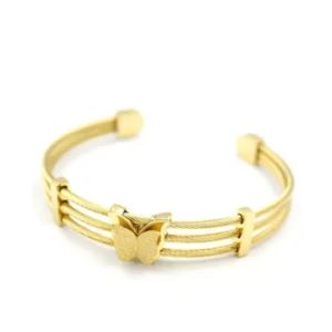 Kelebek Bilezik - Altın