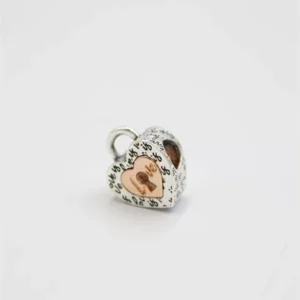 Pn Bileklik Kalp Charm - Gümüş