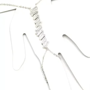 Taşlı Şahmeran Bileklik - Gümüş