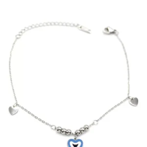 Kalp Halhal - Gümüş