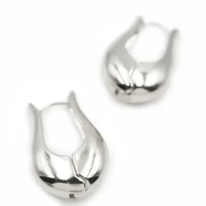 Lale Küpe - Gümüş