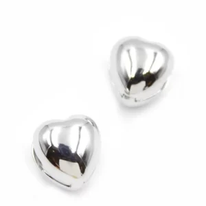 Kalp Küpe - Gümüş