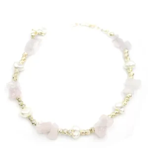 Dorika Taş Halhal - Pembe