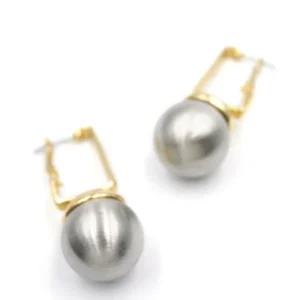 Top Küpe - Gümüş