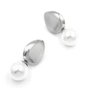 İnci Damla Küpe - Gümüş