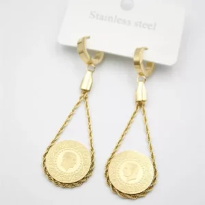 Çeyrek Küpe - Altın