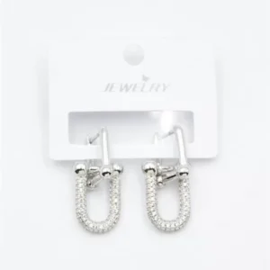 TF Zincir Küpe - Gümüş