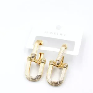 Tf Zincir Küpe - Altın