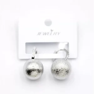 Top Küpe - Gümüş