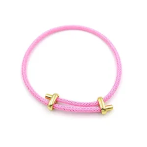 İp Bileklik - Pembe