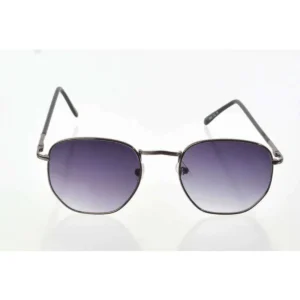 Siyah Metal Çerçeve Cat Eye Güneş Gözlüğü - Moda Gözlük