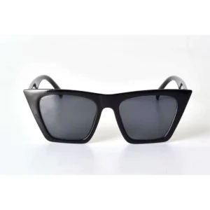 Mat Siyah Çerçeveli Unisex Güneş Gözlüğü - Moda Gözlük