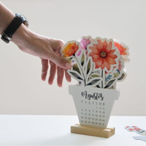 Çiçekli takvim Test