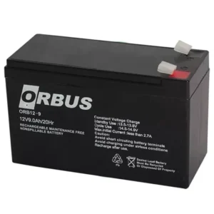 Orbus Orb12-9 12 Volt 9 Amper Kuru Akü (150x65x90 Mm)