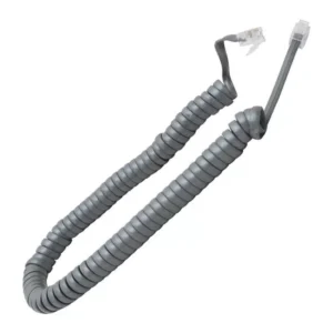 Telefon Spiral Kablo Gri