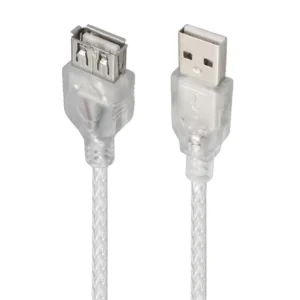 Powermaster Usb Uzatma Kablosu 1.5 Metre Şeffaf