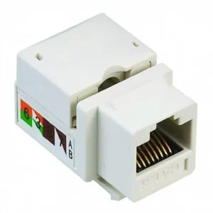 Rj45 Şase Utp Cat6 8p8c 90° Keystone Jack