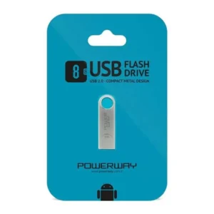 powerway Pw-8gb 8 Gb Usb 2.0 Mini Metal Flash Bellek