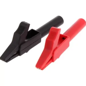 Ic-243b 4mm Banan Jak Girişli Krokodil Catıı (2li Takım Siyah-kırmızı)