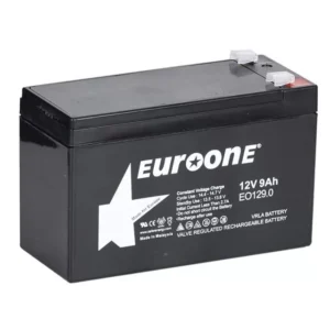 Euroone Eo-129.0 12 Volt  9 Amper Bakımsız Kuru Akü