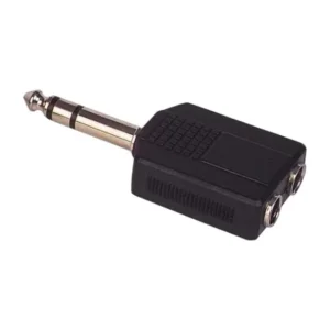 6.3 Mm Stereo Erkek / 6.3 Mm Stereo Dişix2 Çevirici Jack