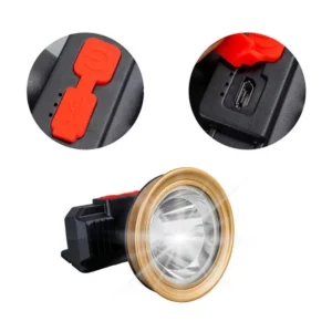 Powermaster Mx-81003 2 Watt Micro-usb Şarjlı 1200mah 3 Modlu Kafa Lambası Feneri