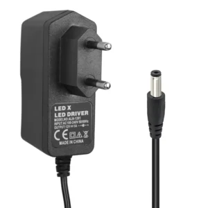 Powermaster Pm-8118 12 Volt - 1 Amper 5.5*2.5 Mm Uçlu Plastik Kasa Priz Tipi Adaptör