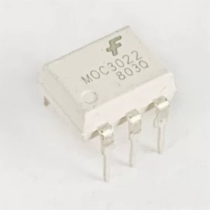 Moc 3022 Dıp-6 Triac Çıkışlı Optokuplör Entegresi