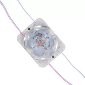 Powermaster Pm-14717 12 Volt 2 Watt Karışık (r+b) Yanıp Sönen Çakar 4333-3030 Modül Led 43x33x28mm