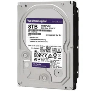 Western Digital Purple 8 Tb Sata 6gb/s 7/24 Güvenlik Harddisk Wd82purz