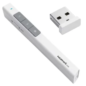 Norwii N26 2.4ghz Usb Kablosuz Profesyonel Sunum Kumandası (100m Kırmızı Lazer Menzil)