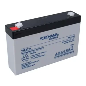 Yokohama Yh-67.0 6 Volt - 7 Amper Akü (150x50x94 Mm)