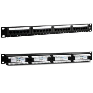 Powermaster Pm-4494 24’lü Utp Cat6 Patch Panel