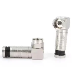 Nova Sıkmalı Rg6/u6 L Tipi Çevirmeli F Konnektör Özellikleri