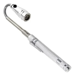 Powermaster Mx-2808 Mıknatıslı 360 Derece Döner Başlıklı 3 Ledli Beyaz Işık El Feneri