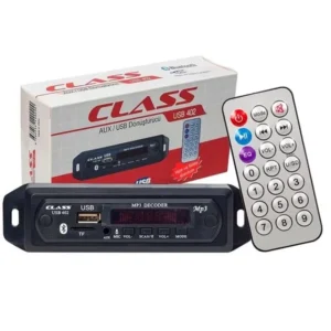 Class Bluetooth-usb-sd-mmc-aux-mikrofonlu-kumandalı Oto Teyp Çevirici Dijital Player Usb-402