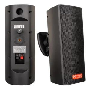 Magicvoice Mv-26  2x7,5 Cm 50w 3 Yollu Siyah Sütun Hat Trafolu Hoparlör 2'li Takım
