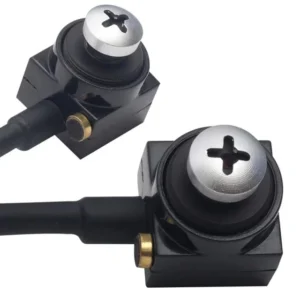 Powermaster Pm-19312 3.6mm 800 Tvl 1/4 Sensör Mikrofonlu Vida Tip Mini Kamera