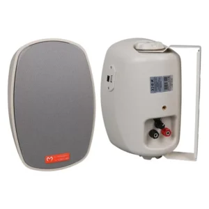 Magicvoice Mv-22 12 Cm 40 Watt Komütatörlü Hat Trafolu Krem Beyaz Sütun Hoparlör (2'li Takım)