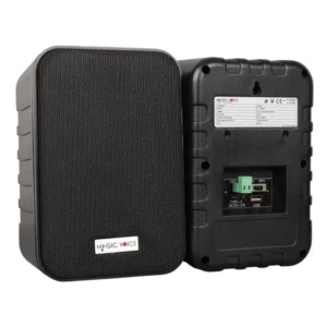 Magicvoice F-lhy4a 4" (10 Cm) Hat Trafolu Duvar Tipi Sütun Hoparlör (10w Rms / 150w Peak - Mp3 Usb Uyumlu) Çiftli Takım Set - Siyah