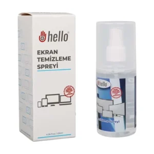 Hello Hl-27269 120ml Profesyonel Ekran Temizleyici Sprey Telefon Tablet Tv Ve Laptop Temizleme Solüsyonu
