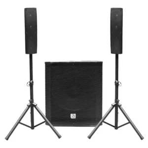 Shile Przz12a Aktif Ses Sistemi 15" Subwoofer 2 Adet Satellite Stand Hoparlör 350w Rms, Mdf Kasa, Bluetooth/mp3/fm