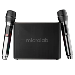 Microlab M60 Vega 100w Rgb 2 Adet Kablosuz Mikrofonlu Bluetooth Karaoke Hoparlör (15.000mah Batarya)