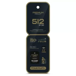 Powerway Premium 512 Gb 150mb/s Ultra Hızlı 4k Destekli Sdxc Hafıza Kartı