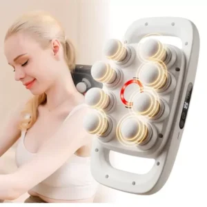 Powermaster Pm-29678 Multi-foksiyonel 8 Başlıklı Profesyonel Selülit Giderici Ve Derin Doku Masaj Aleti