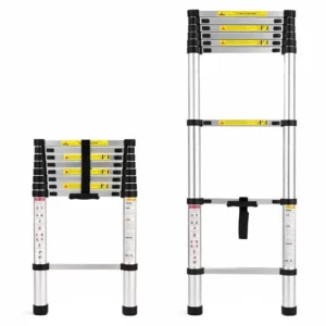 Sunup Sn-29687 3 Metre Geri Çekilebilir Merdiven Karavan & Tekne Katlanır Alüminyum