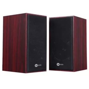 Lenovo Lecoo Ds105 6w Ahşap Gövdeli Masaüstü Stereo Hoparlör - Usb + 3.5mm Jack Girişli Pc Hoparlörü