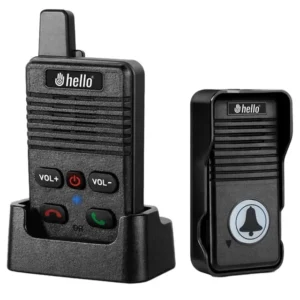 Hello D90 1000 Mah Şarjlı Kapalı Devre Görüntülü Diyafon Konuşma Sistemi