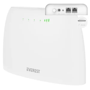 Everest Ewr-4g03 4g Lte Wi-fi Router Sım Kart Girişli 300 Mbps 2.4ghz Wan/lan Portlu Kablosuz Yönlendirici