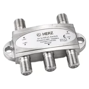 Herz 4x1 950-2400mhz 3db Diseqc Switch Uydu Birleştirici
